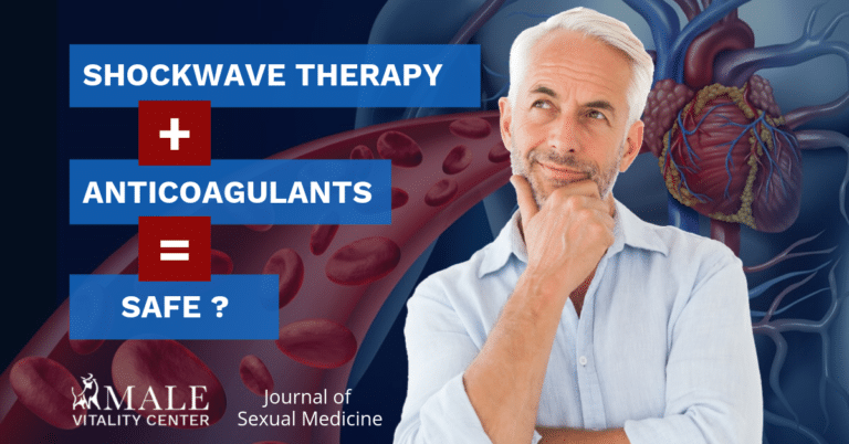 propulse low-intermittent shockwave therapy for ED and anticoagulants